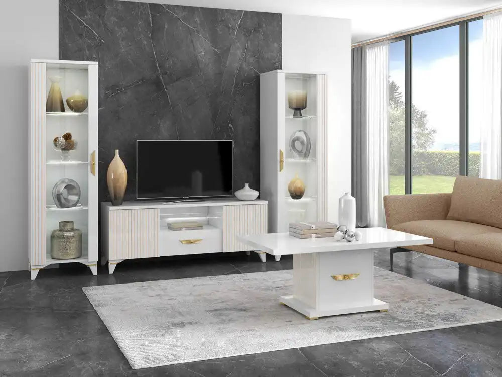 Table basse ELITE blanc