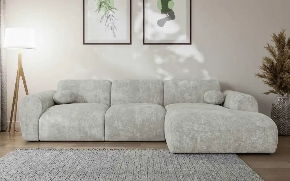 Canapé d'angle moderne CLOUD en Tissu