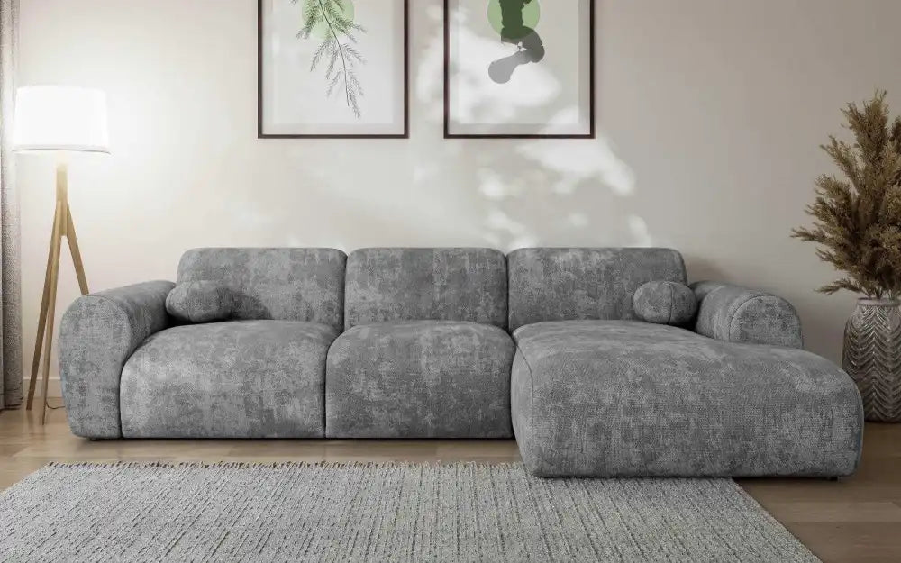 Canapé d'angle moderne CLOUD en Tissu