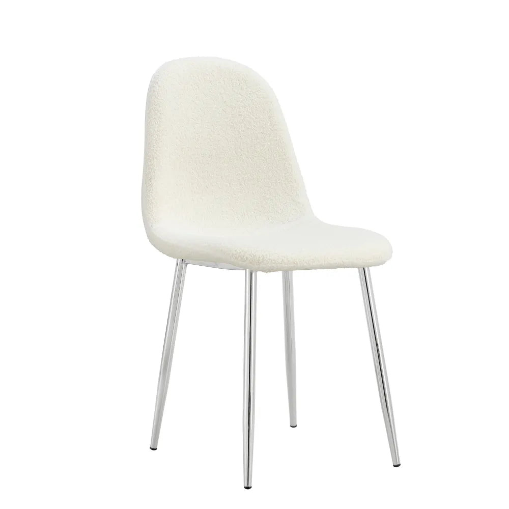 Chaise SCANDINAVE chrome