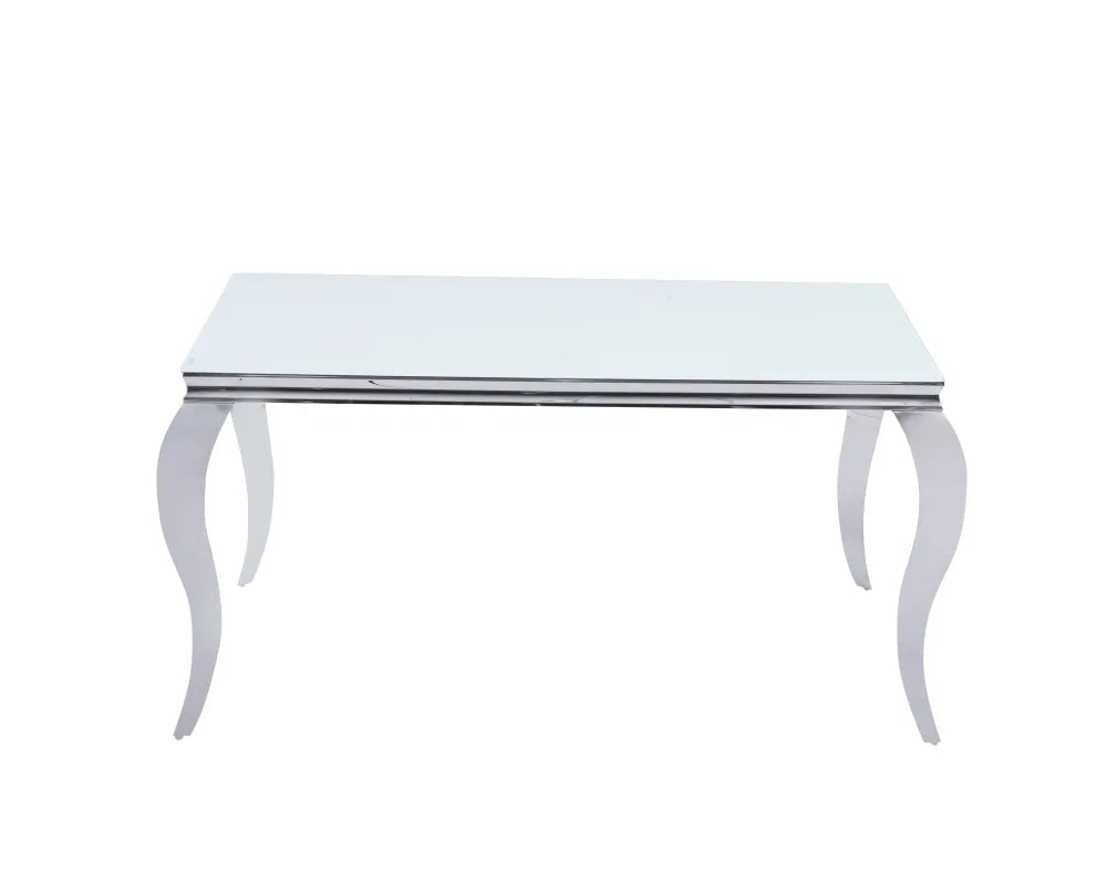 Table à manger BAROQUE chrome