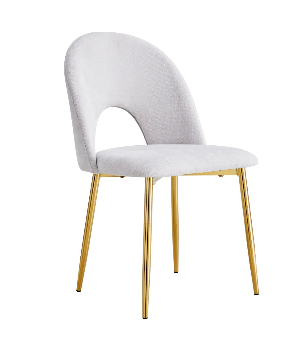 Chaise TEDDY gold
