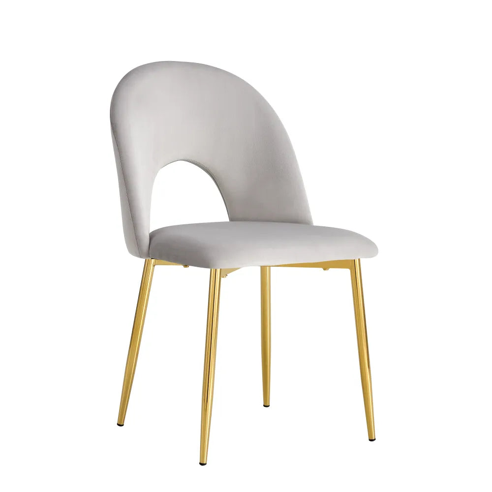 Chaise TEDDY gold