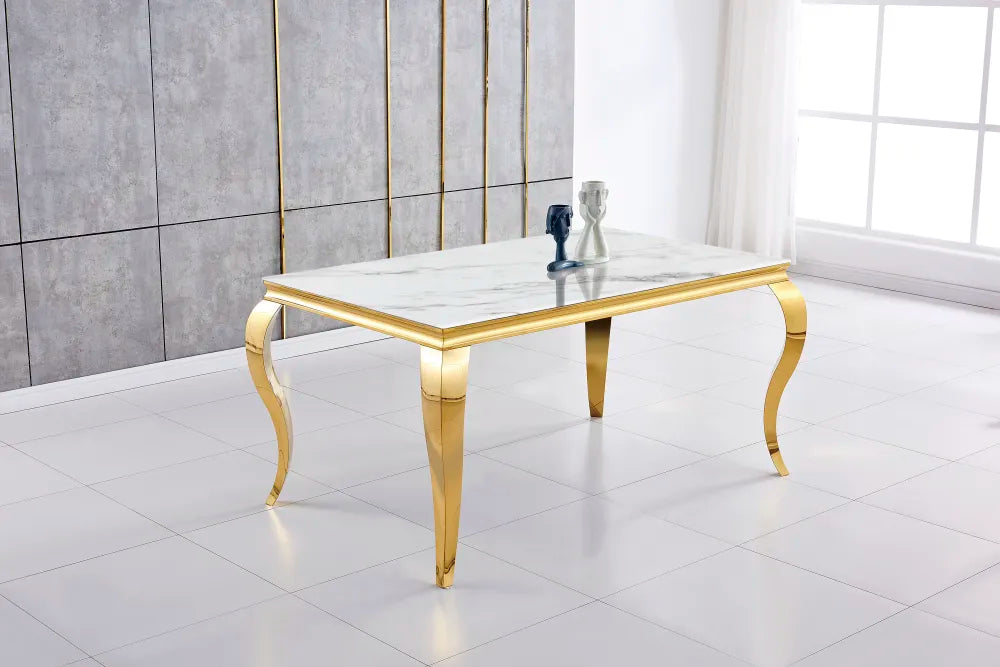 Table à manger BAROQUE gold