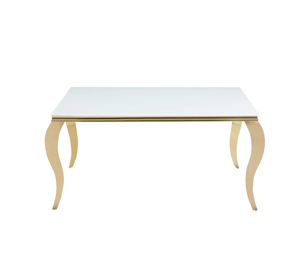Table à manger BAROQUE gold