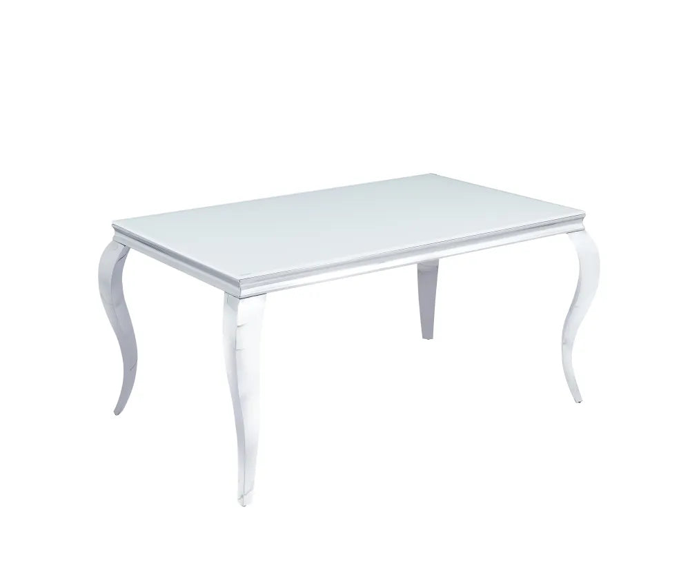 Table à manger BAROQUE chrome