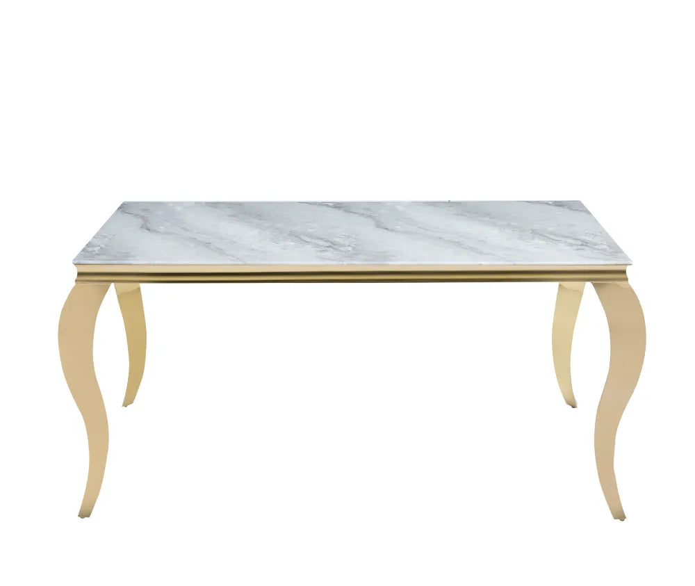 Table à manger BAROQUE gold