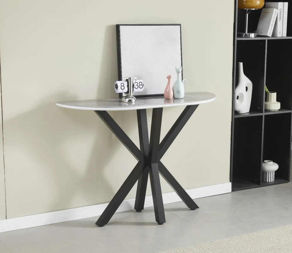 Console céramique OPHELIA pieds noir