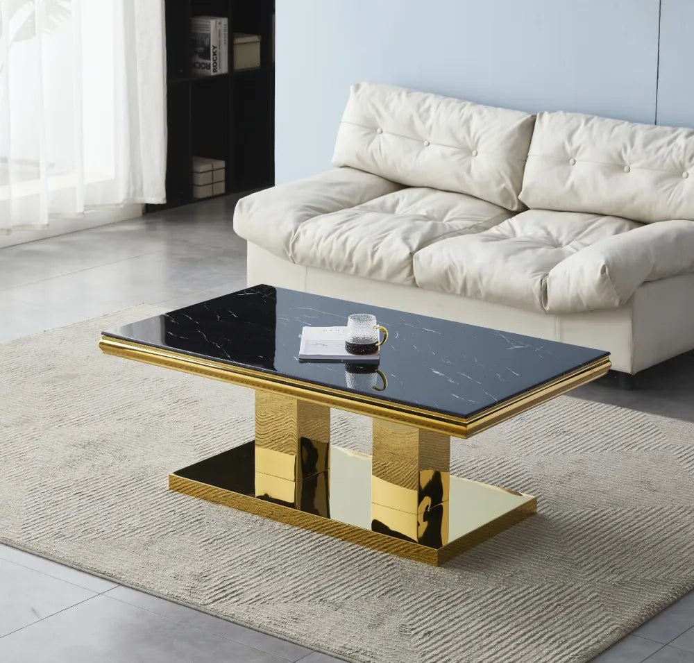 Table basse VERSUS gold