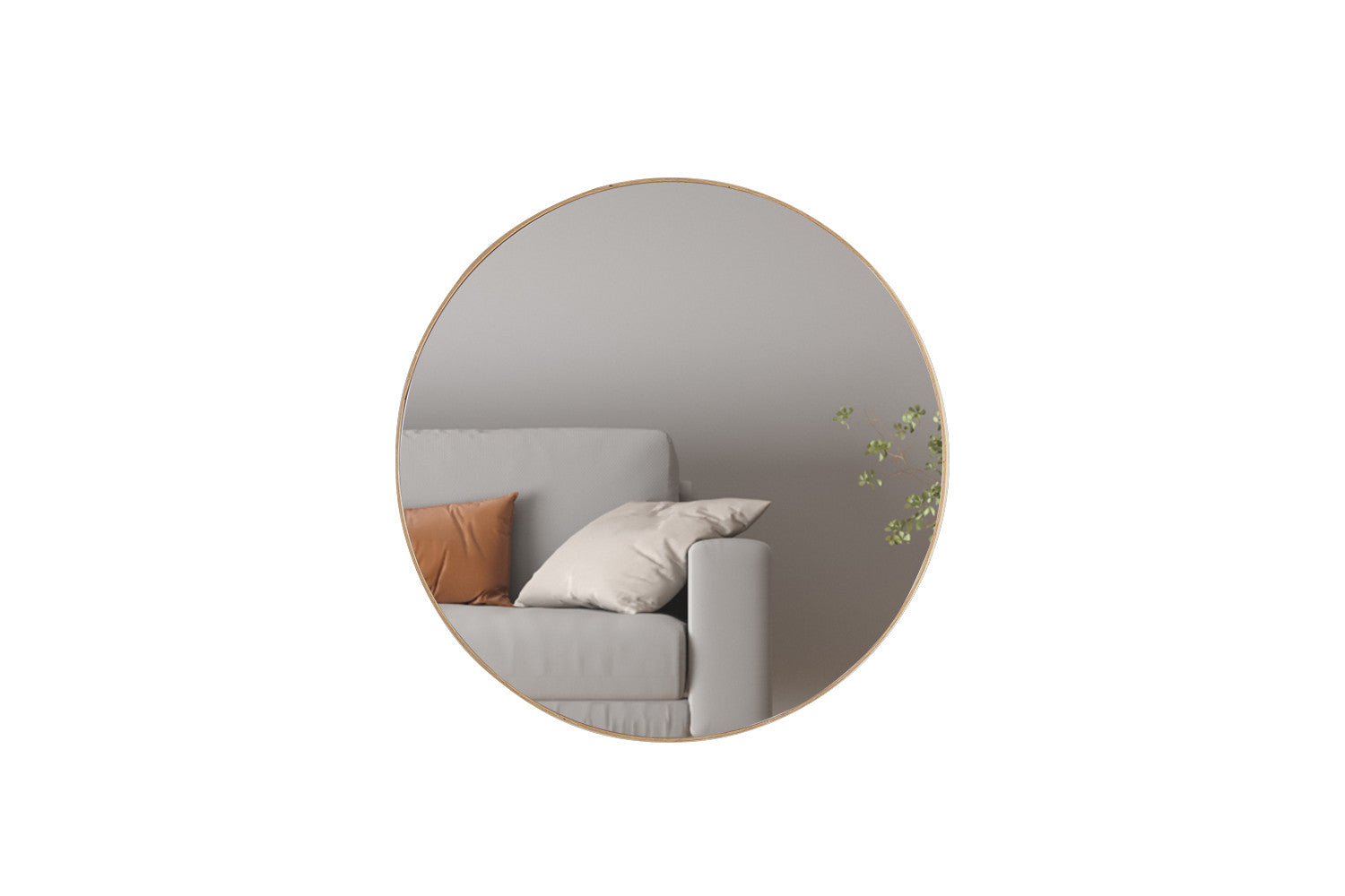 Miroir RIA 80x80 Chêne vieilli