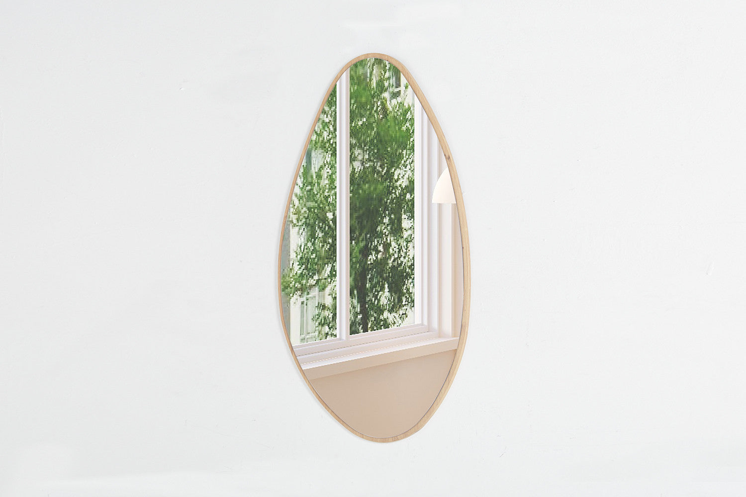 Miroir RANA 80x50 Chêne vieilli