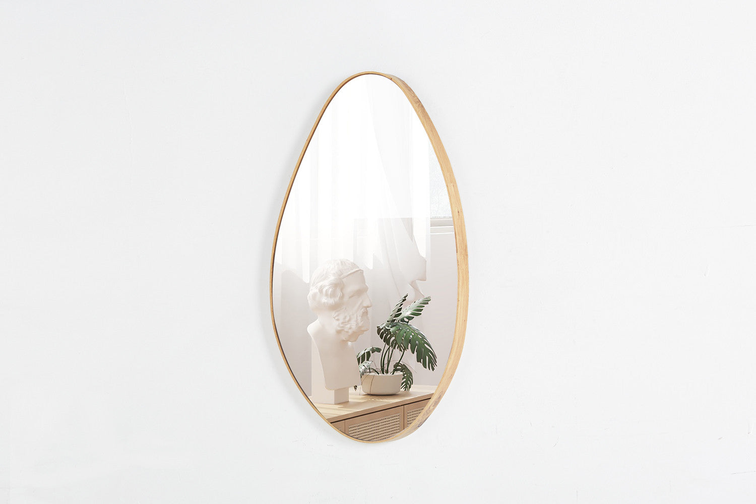 Miroir ROMI 80x50 Chêne vieilli