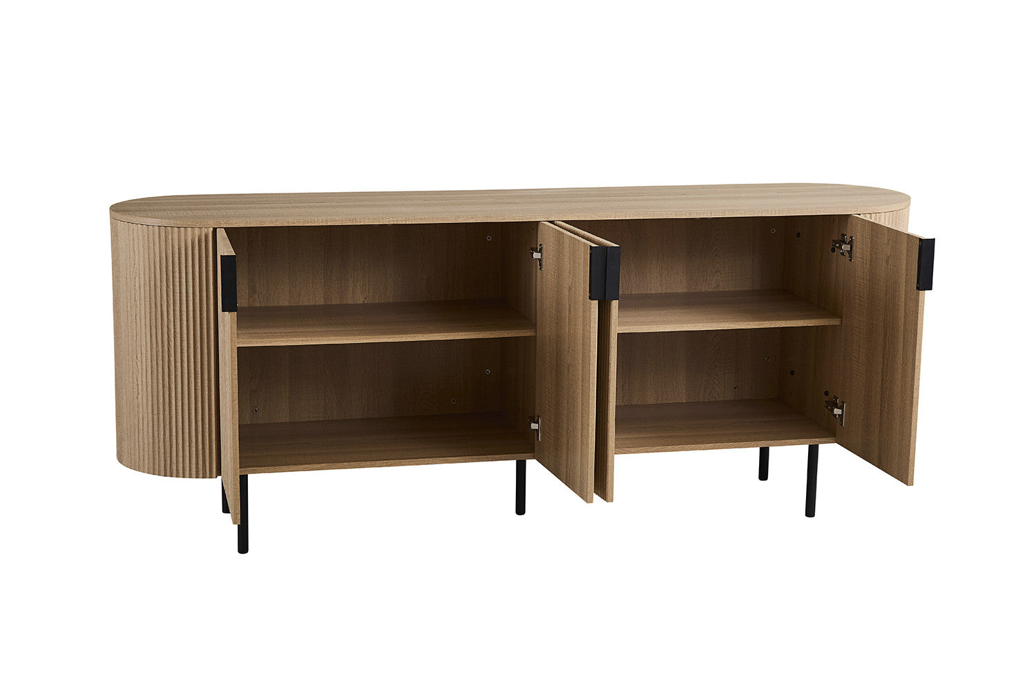 Buffet Bahut LAGOS 200 cm en bois