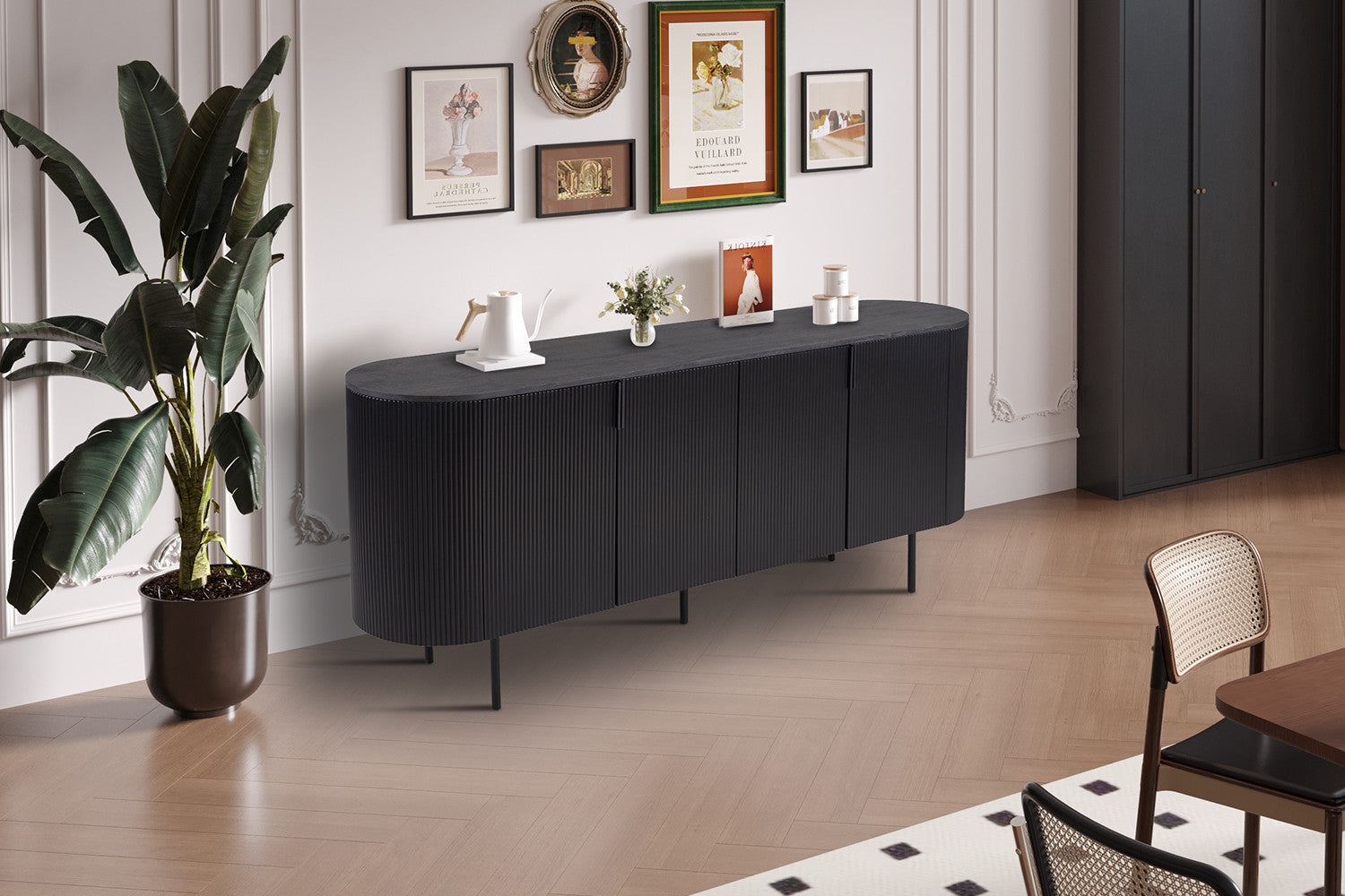 Buffet Bahut LAGOS 200 cm en bois
