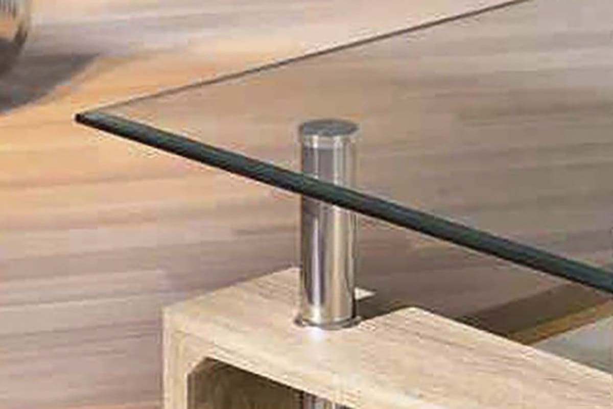 Table basse ALANA en verre trempé