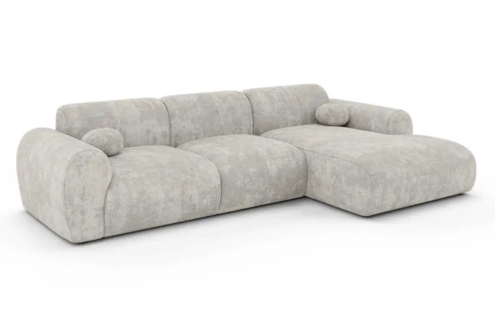 Canapé d'angle moderne CLOUD en Tissu