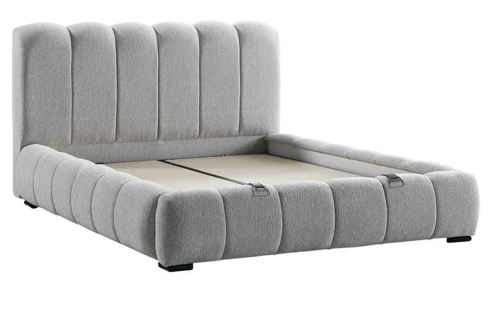 Lit coffre ALISSA en velours