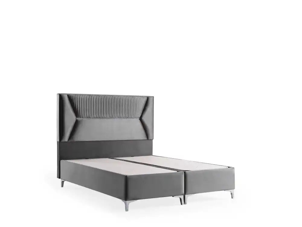 Lit coffre LYON en velours