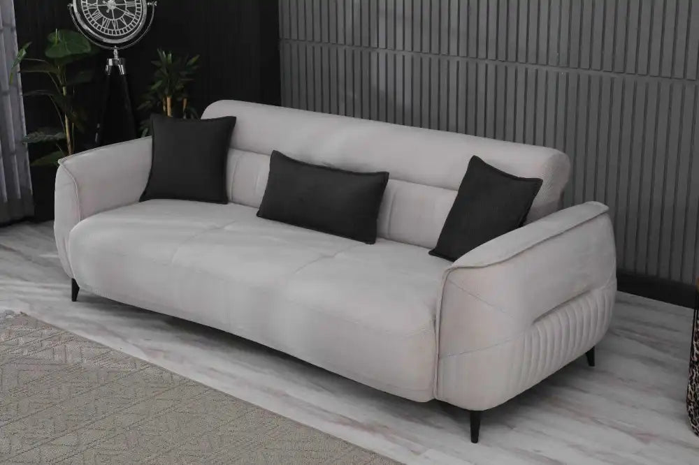 Ensemble de canapés 3+2+1 AVEGA beige