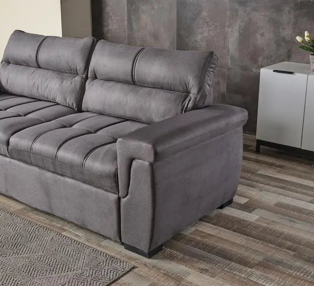 Ensemble de canapés KANSAS 3+2+1 convertibles #couleur_gris