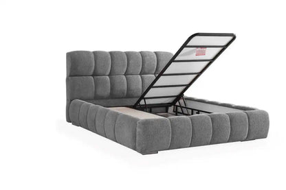 Lit coffre PREMIUM en velours 