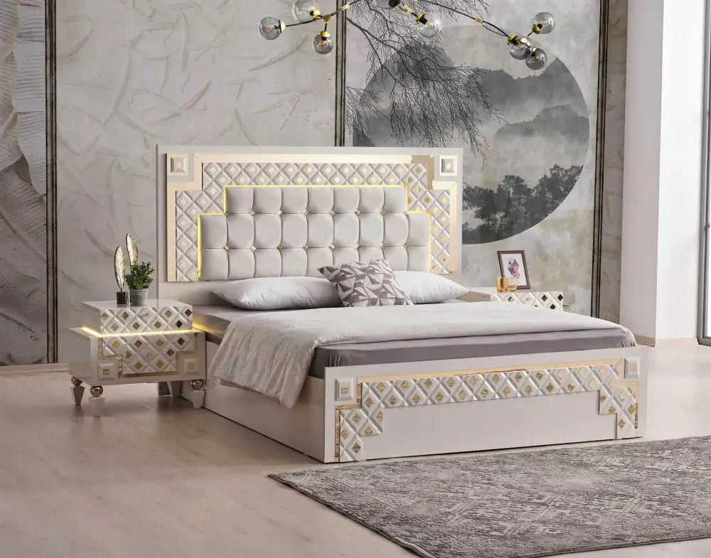 Chambre à coucher complète CRISTAL Gold