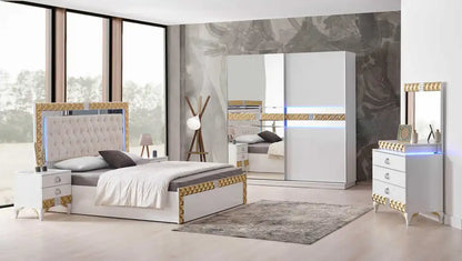 Chambre à coucher complète ALLIANCE gold