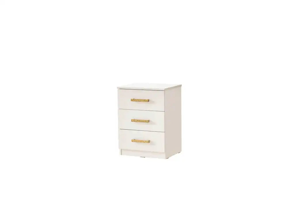 Chevet 3 tiroirs GIRONA beige