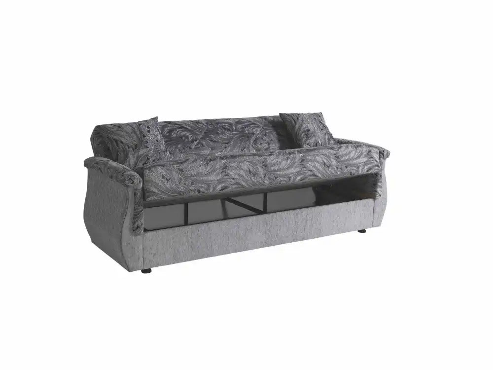 Canapé 3 places BUKET convertible #couleur_gris