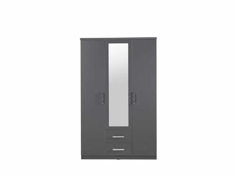 Armoire IBIZA 3 portes gris