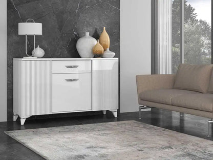 Buffet 3 Portes ELITE Blanc