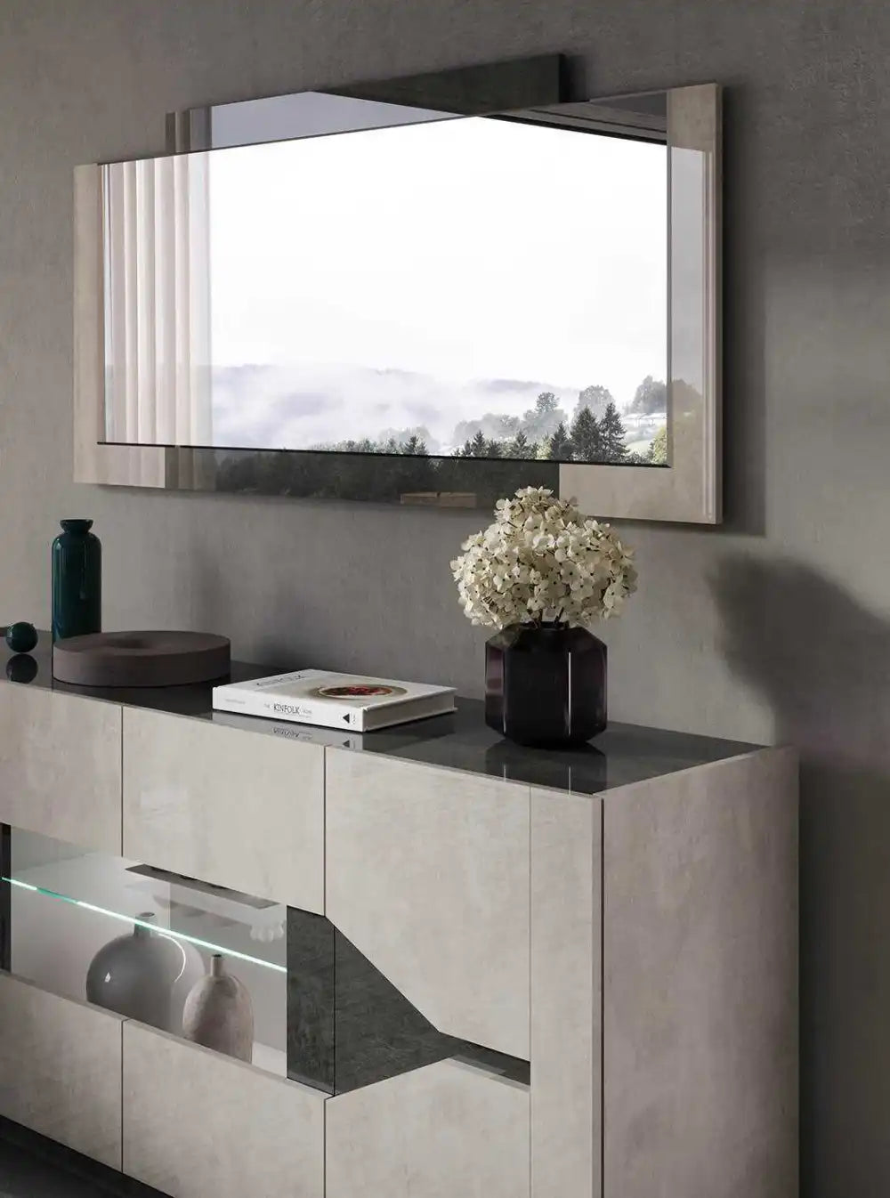 Buffet 4 Portes FELIX avec Éclairage LED