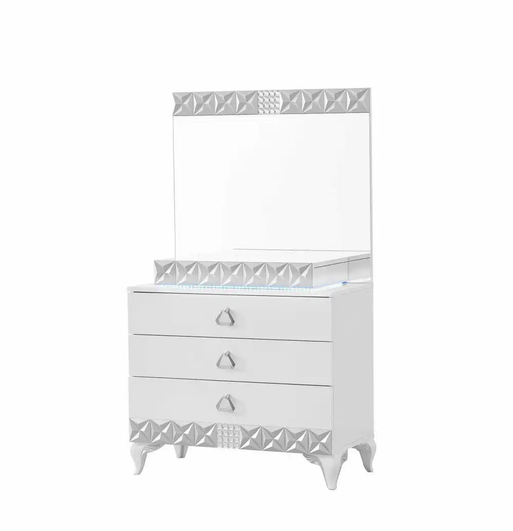 Chambre à coucher complète ALLIANCE chrome