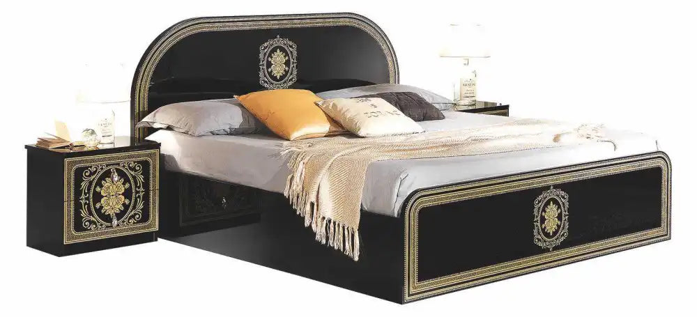 Chambre à coucher complète SOFIA noir