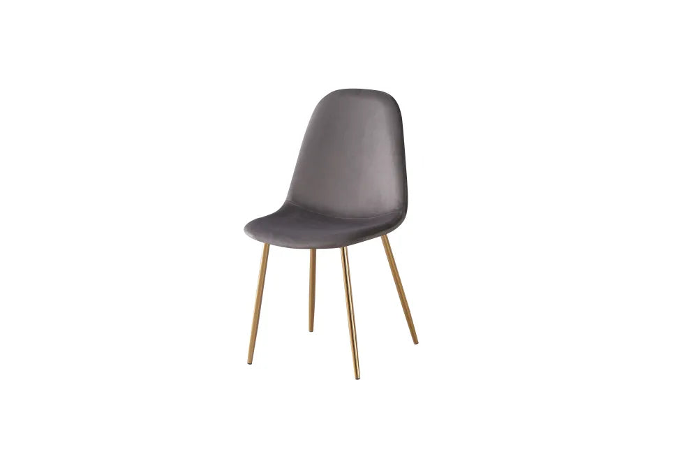 Chaise SCANDINAVE Gold #couleur_gris