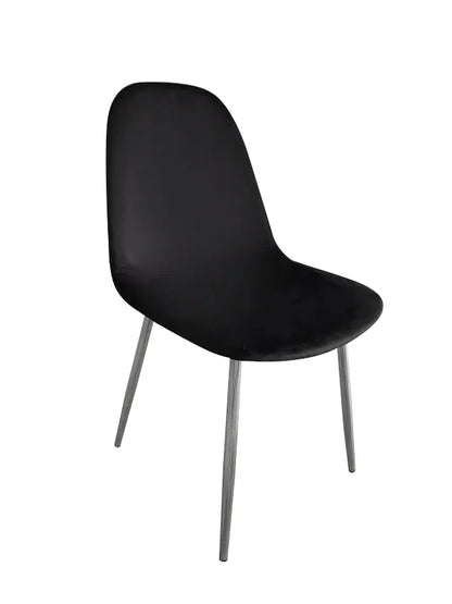 Chaise SCANDINAVE chrome 
