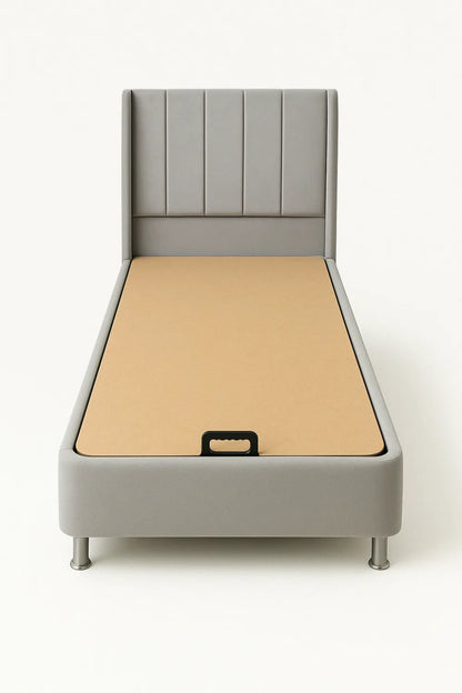 Lit coffre 90x190 TOKYO en velours 