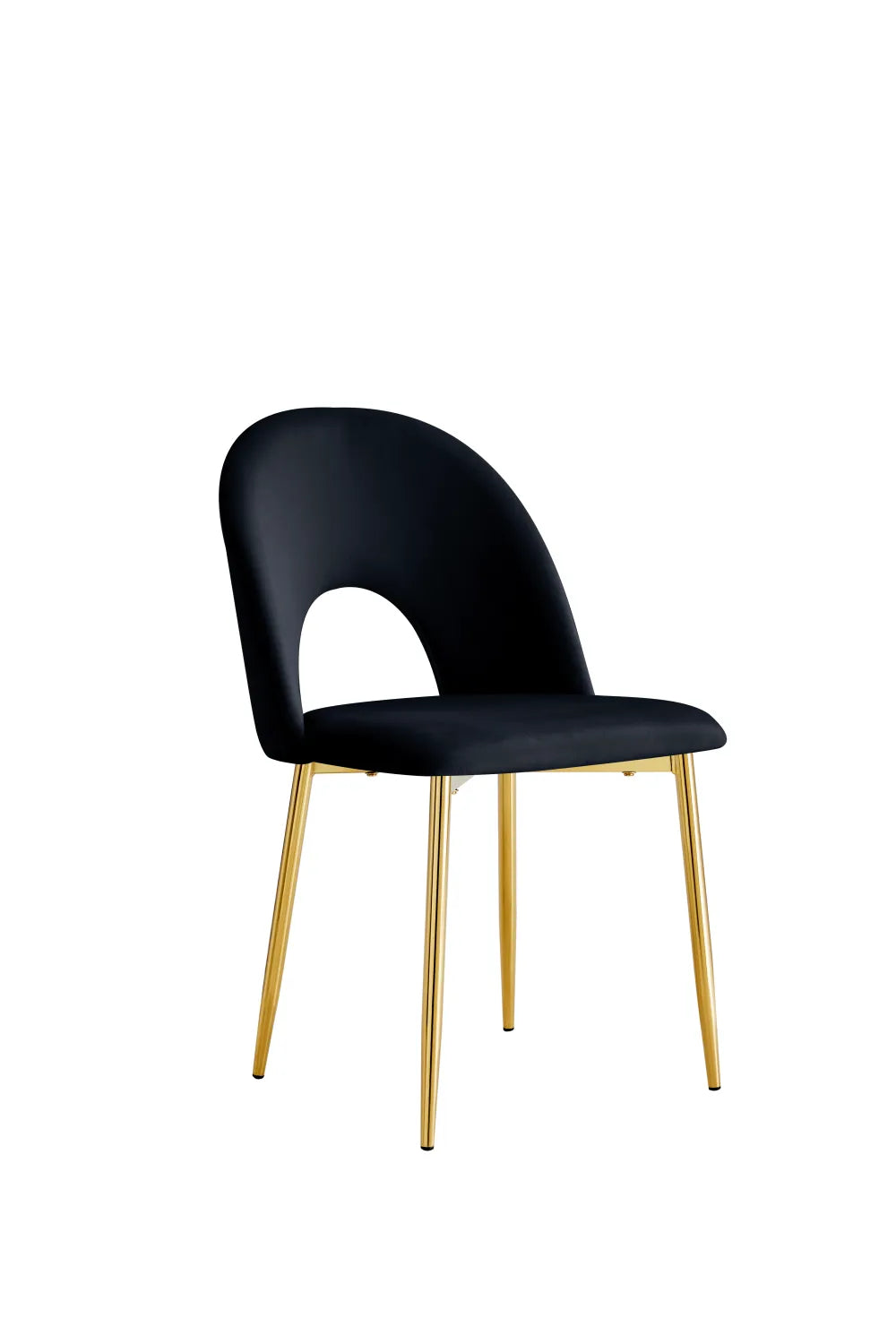 Chaise TEDDY gold #couleur_noir
