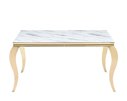 Table à manger BAROQUE gold 