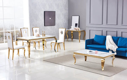 Table à manger BAROQUE gold 