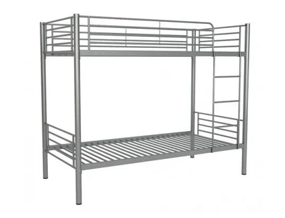 Lit superposé LUNA 1+1 Séparable en métal 90x190 cm sommier inclus 