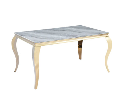 Table à manger BAROQUE gold 