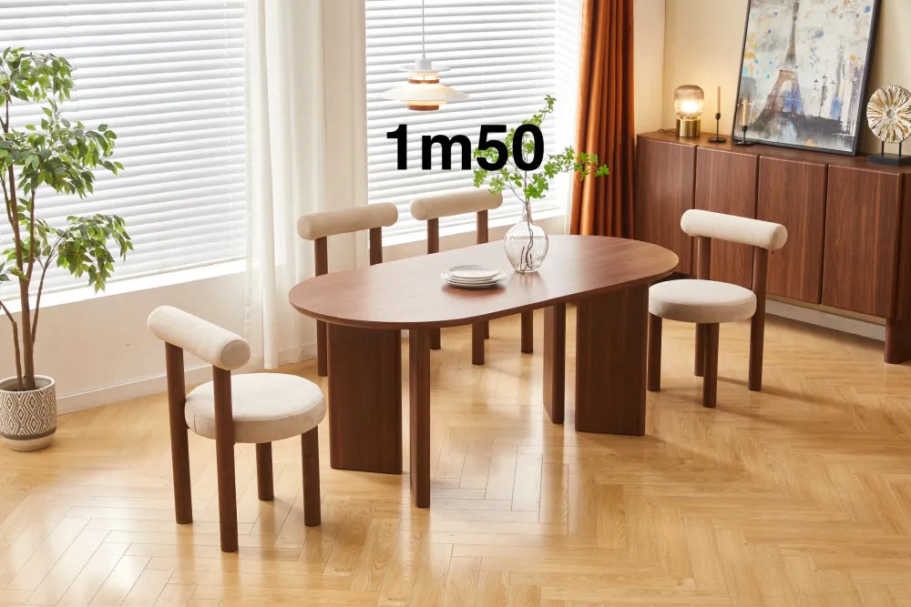 Table a manger TINA noyer 150 cm