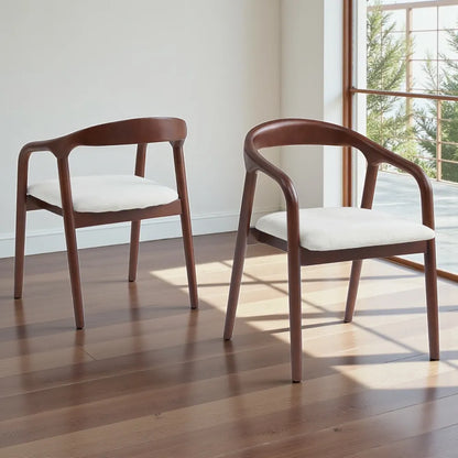 Lot de 2 chaises CARLYON beige