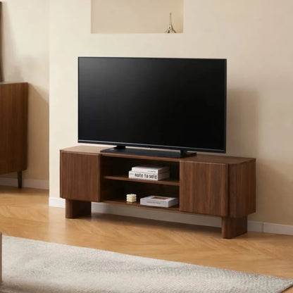 Meuble tv AMBRE 2 portes noyer
