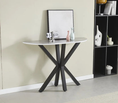 Console céramique OPHELIA pieds noir 