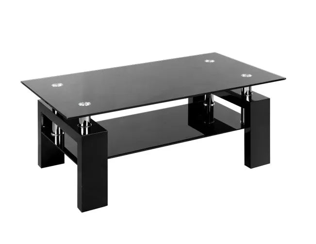 Table basse GLORIA pieds noir #couleur_noir