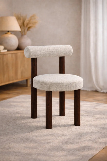 Lot de 2 chaises IRINA beige anti taches