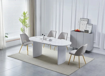 Table à manger JOSEPHINE en céramique 200 cm 