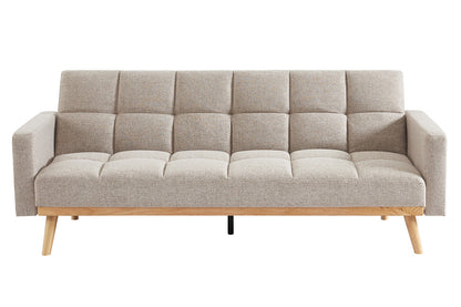 Canapé-lit scandinave ADANA en tissu 